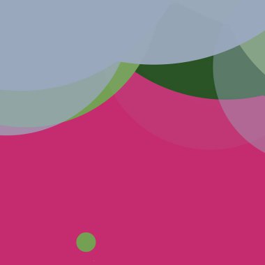 Basit daireler renkli arkaplan tasarımı