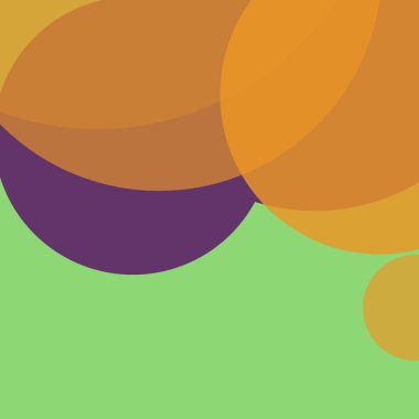 Basit daireler renkli arkaplan tasarımı