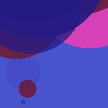 Basit daireler renkli arkaplan tasarımı