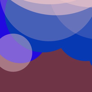 Basit daireler renkli arkaplan tasarımı