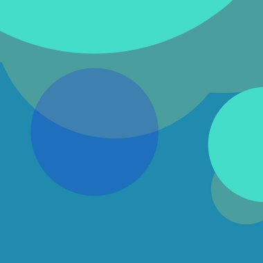 Basit daireler renkli arkaplan tasarımı