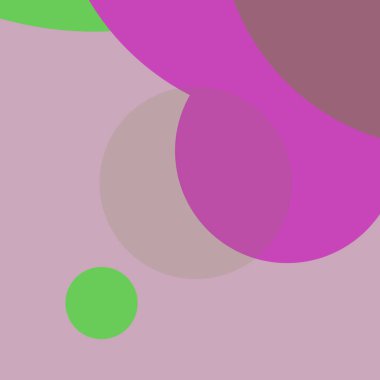 Basit daireler renkli arkaplan tasarımı