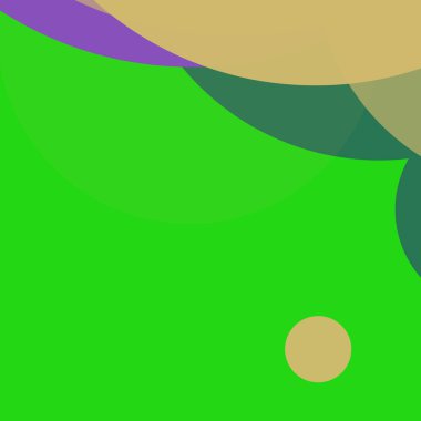 Basit daireler renkli arkaplan tasarımı