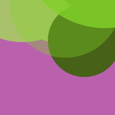 Basit daireler renkli arkaplan tasarımı