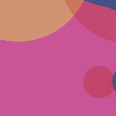 Basit daireler renkli arkaplan tasarımı