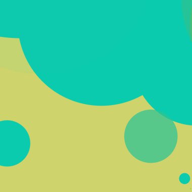 Basit daireler renkli arkaplan tasarımı