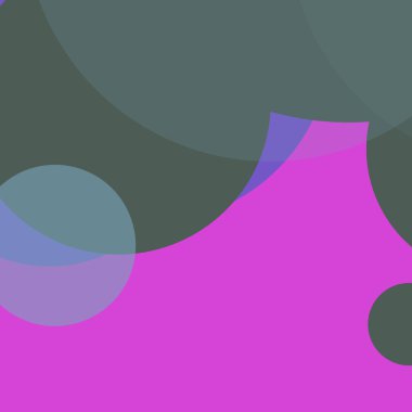 Basit daireler renkli arkaplan tasarımı