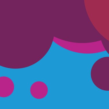 Basit daireler renkli arkaplan tasarımı