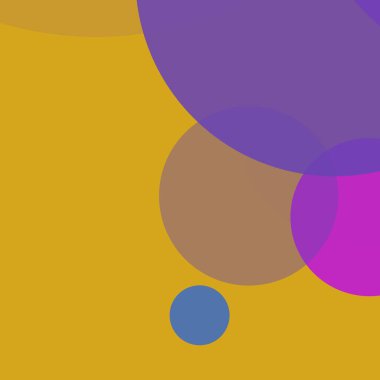 Basit daireler renkli arkaplan tasarımı