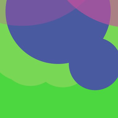 Basit daireler renkli arkaplan tasarımı