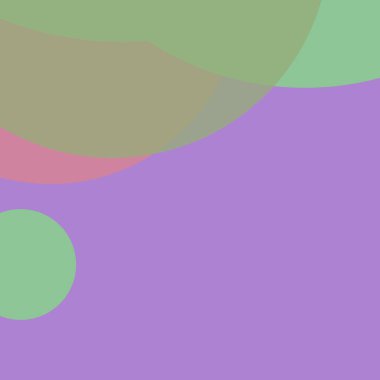 Basit daireler renkli arkaplan tasarımı