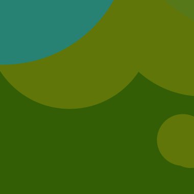 Basit daireler renkli arkaplan tasarımı