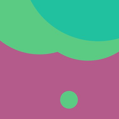 Basit daireler renkli arkaplan tasarımı