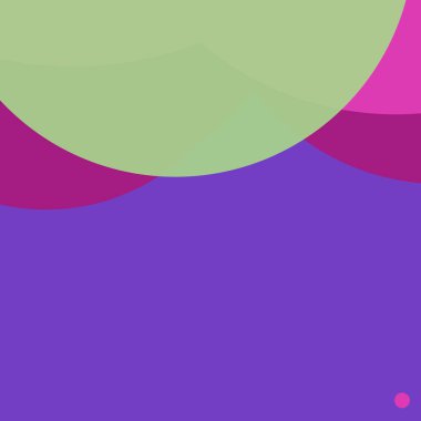 Basit daireler renkli arkaplan tasarımı