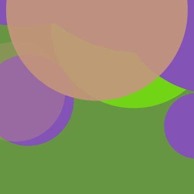 Basit daireler renkli arkaplan tasarımı