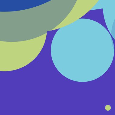 Basit daireler renkli arkaplan tasarımı