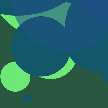 Basit daireler renkli arkaplan tasarımı