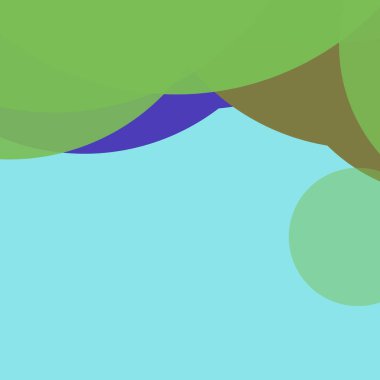 Basit daireler renkli arkaplan tasarımı