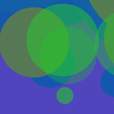 Basit daireler renkli arkaplan tasarımı