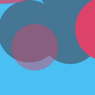 Basit daireler renkli arkaplan tasarımı