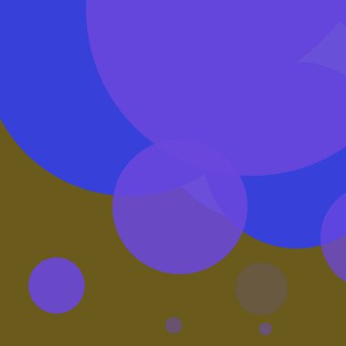 Basit daireler renkli arkaplan tasarımı