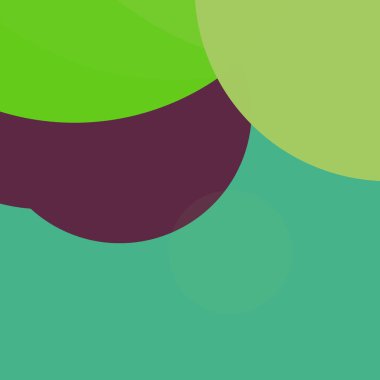 Basit daireler renkli arkaplan tasarımı