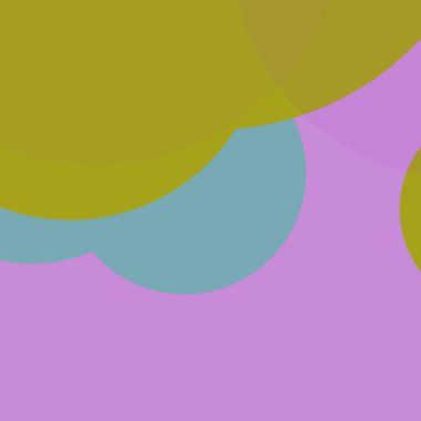 Basit daireler renkli arkaplan tasarımı