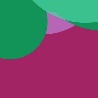 Basit daireler renkli arkaplan tasarımı