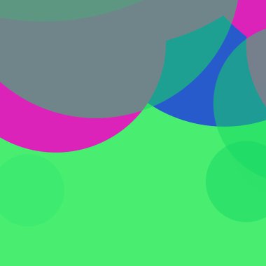 Basit daireler renkli arkaplan tasarımı