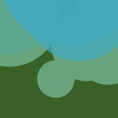 Basit daireler renkli arkaplan tasarımı