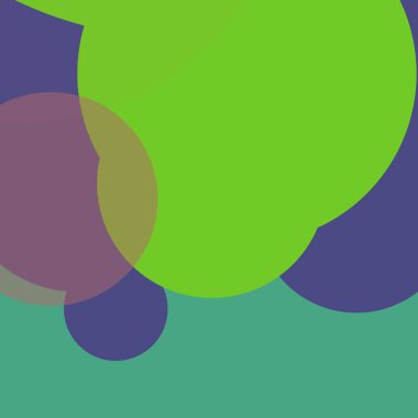 Basit daireler renkli arkaplan tasarımı