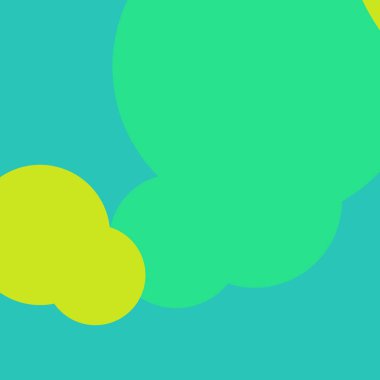 Basit daireler renkli arkaplan tasarımı