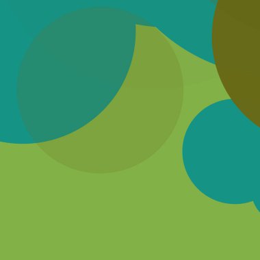 Basit daireler renkli arkaplan tasarımı