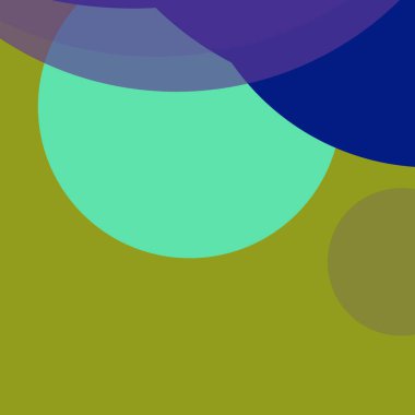 Basit daireler renkli arkaplan tasarımı