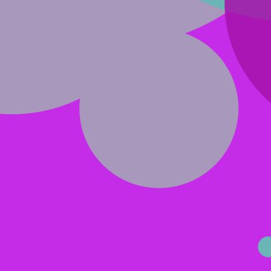 Basit daireler renkli arkaplan tasarımı