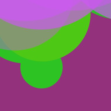 Basit daireler renkli arkaplan tasarımı