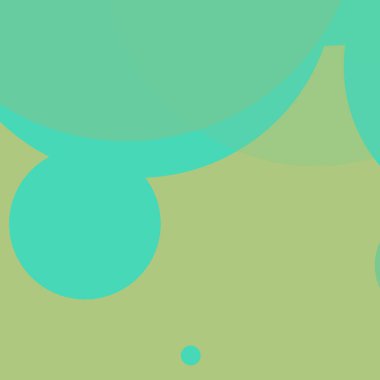 Basit daireler renkli arkaplan tasarımı