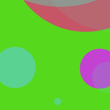 Basit daireler renkli arkaplan tasarımı