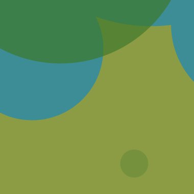 Basit daireler renkli arkaplan tasarımı