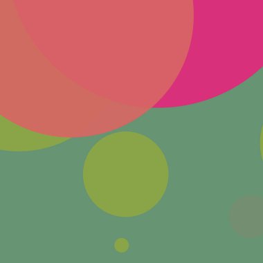 Basit daireler renkli arkaplan tasarımı