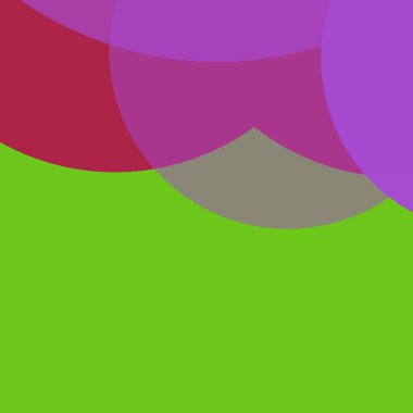 Basit daireler renkli arkaplan tasarımı