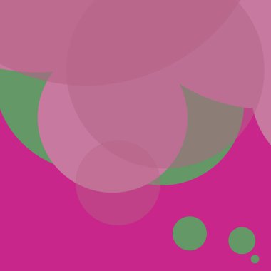 Basit daireler renkli arkaplan tasarımı