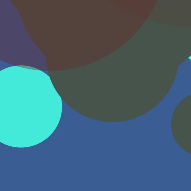 Basit daireler renkli arkaplan tasarımı