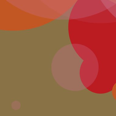 Basit daireler renkli arkaplan tasarımı