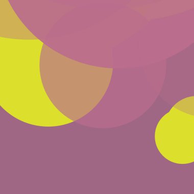 Basit daireler renkli arkaplan tasarımı