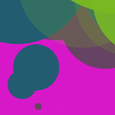 Basit daireler renkli arkaplan tasarımı