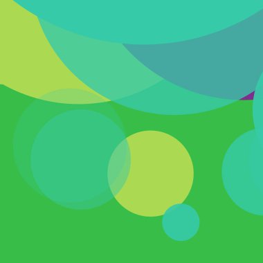 Basit daireler renkli arkaplan tasarımı