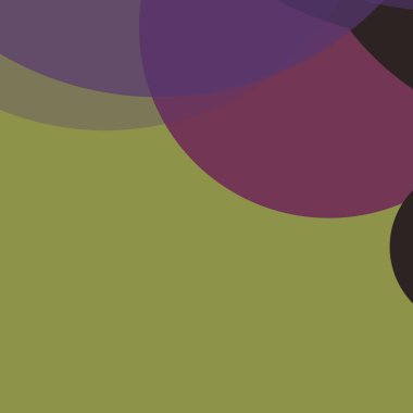 Basit daireler renkli arkaplan tasarımı