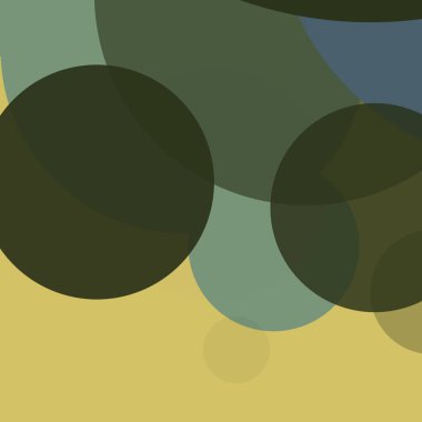 Basit daireler renkli arkaplan tasarımı