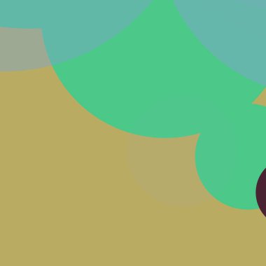 Basit daireler renkli arkaplan tasarımı